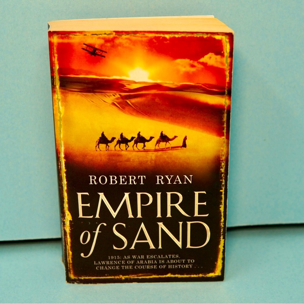 Paperback Novel Book Robert Ryan
Empire of Sand Egypt Adventure Story History